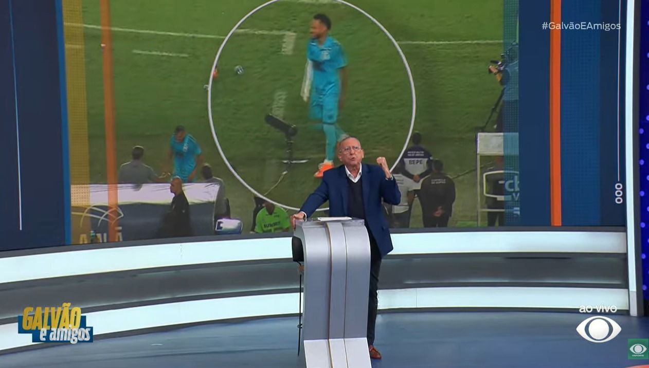 Galvão Bueno é direto e faz 'diagnóstico' sobre Neymar no Santos; veja o que ele disse