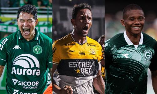 Chapecoense, Criciúma e Goiás