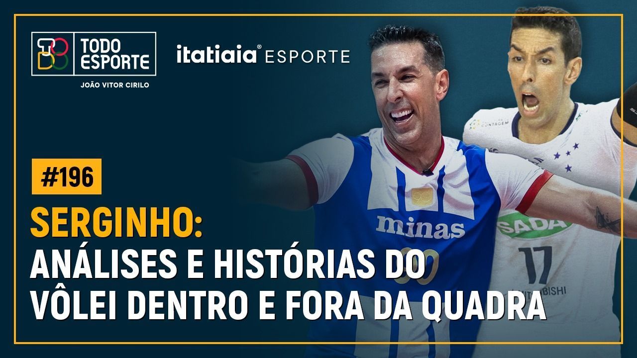 Serginho | Ídolo de Cruzeiro e Minas fala do vôlei brasileiro e vida fora da quadra