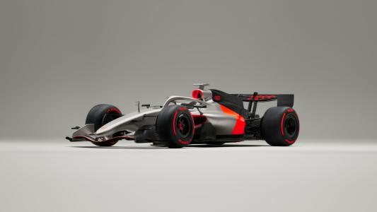 Modelo do carro apresentado pela Audi para a temporada 2026 da Fórmula 1