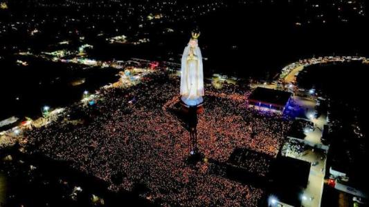 Maior estátua de Nossa Senhora de Fátima do mundo é inaugurada no Crato