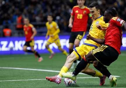 Jogo entre Cazaquistão e Bélgica pelas Eliminatórias da Europa