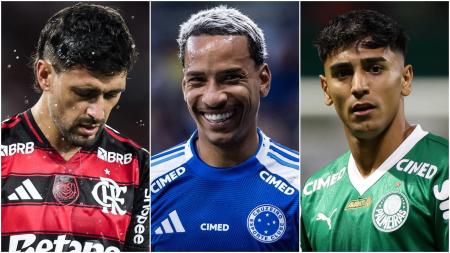 Jogadores de Flamengo, Cruzeiro e Palmeiras