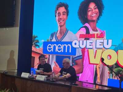 Coletiva de imprensa sobre o ENEM 2025