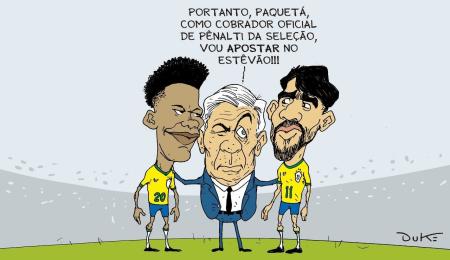 Lucas Paquetá desperdiçou cobrança de pênalti em amistoso contra a Tunísia