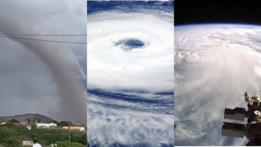 diferença entre Tornado, ciclone extratropical e furacão