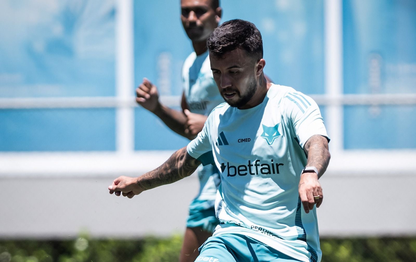 Com dupla, Cruzeiro encerra preparação para enfrentar o Juventude