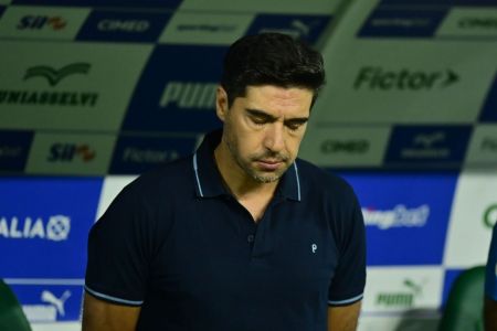 Abel Ferreira, durante Palmeiras x Vitória