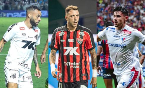 Santos, Vitória e Fortaleza