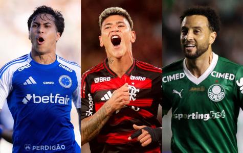 Cruzeiro, Flamengo e Palmeiras disputam o título da Série A do Campeonato Brasileiro