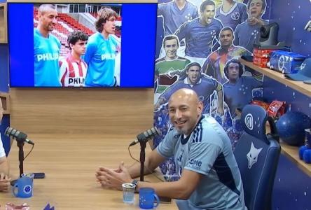 Gomes em participação no Cruzeiro Cast