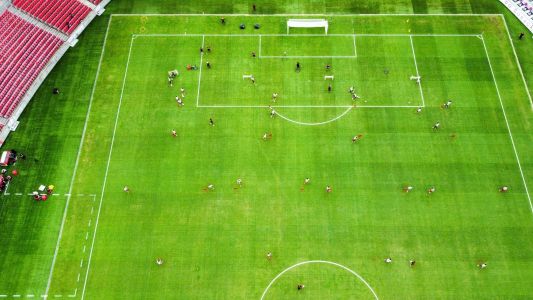 Inter realizou treino aberto à torcida neste sábado (22), no Beira-Rio, em Porto Alegre