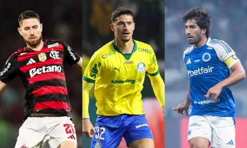 Flamengo, Palmeiras e Cruzeiro