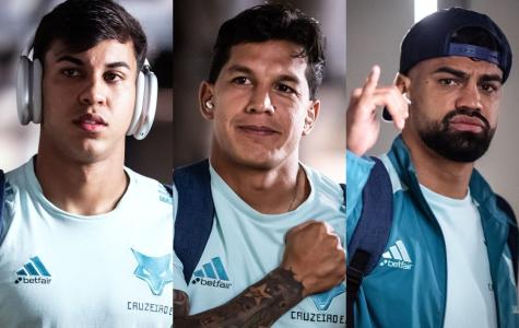 Kaio Jorge, Lucas Romero e Fabrício Bruno são destaques do Cruzeiro nesta temporada
