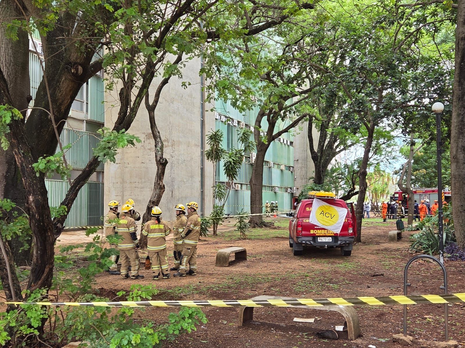 Como ocorreu a explosão na subestação do Ministério da Igualdade Racial