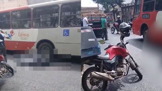 motociclista morre atropelado