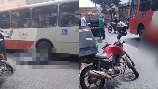 motociclista morre atropelado