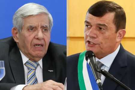 Augusto Heleno e Paulo Sérgio Nogueira