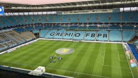 Arena do Grêmio, palco do jogo do Tricolor contra o Palmeiras
