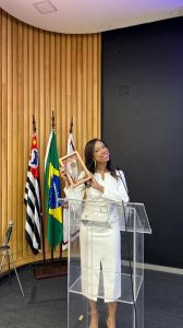 Repórter Edilene Lopes conquistou o primeiro lugar na categoria Áudio/Texto