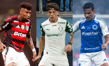 Flamengo, Palmeiras e Cruzeiro