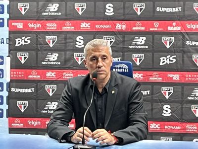Crespo quando comandava o São Paulo • Guilherme Abrahão/Itatiaia
