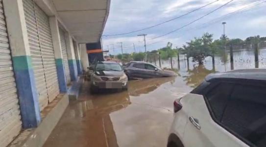 temporal em Manga (MG) nessa quinta (27)