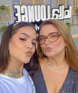 Mel Maia e a mãe, Débora Maia