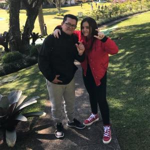Luciano Souza é pai da atriz Mel Maia