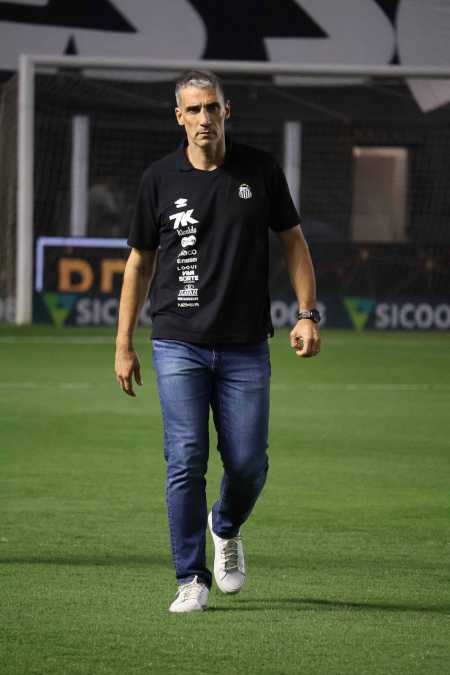 Juan Pablo Vojvoda, técnico do Santos FC