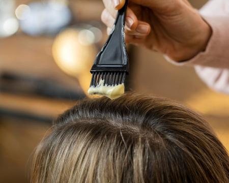 Pintando cabelo