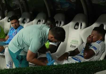 Arroyo deixou Ceará x Cruzeiro com dores