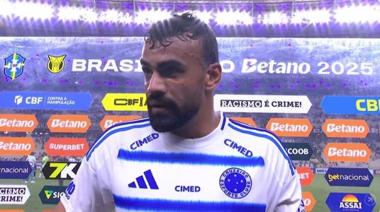Fabrício Bruno em entrevista após Ceará x Cruzeiro