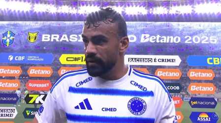 Fabrício Bruno em entrevista após Ceará x Cruzeiro
