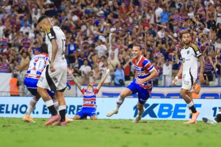 Fortaleza chega a oito jogos de invencibilidade e está a um ponto para deixar a zona de rebaixamento