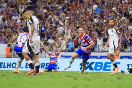Fortaleza chega a oito jogos de invencibilidade e está a um ponto para deixar a zona de rebaixamento