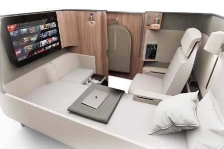 cabines aeronave A350-1000ULR, da Airbus