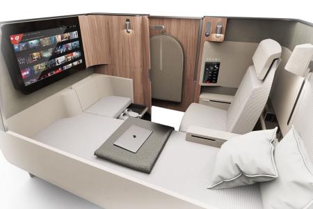 cabines aeronave A350-1000ULR, da Airbus