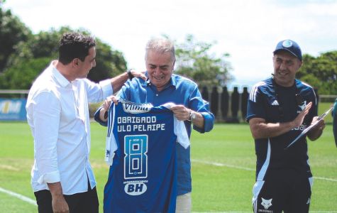 Cruzeiro se despediu de Paulo Pelaipe, que está de saída para o Grêmio