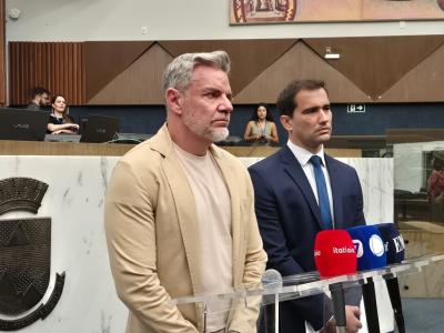 Presidente da Câmara concedeu coletiva de imprensa no início da tarde desta segunda-feira (1º)