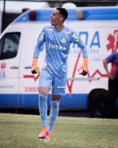 Luiz Fernando, goleiro do sub-17 do Palmeiras