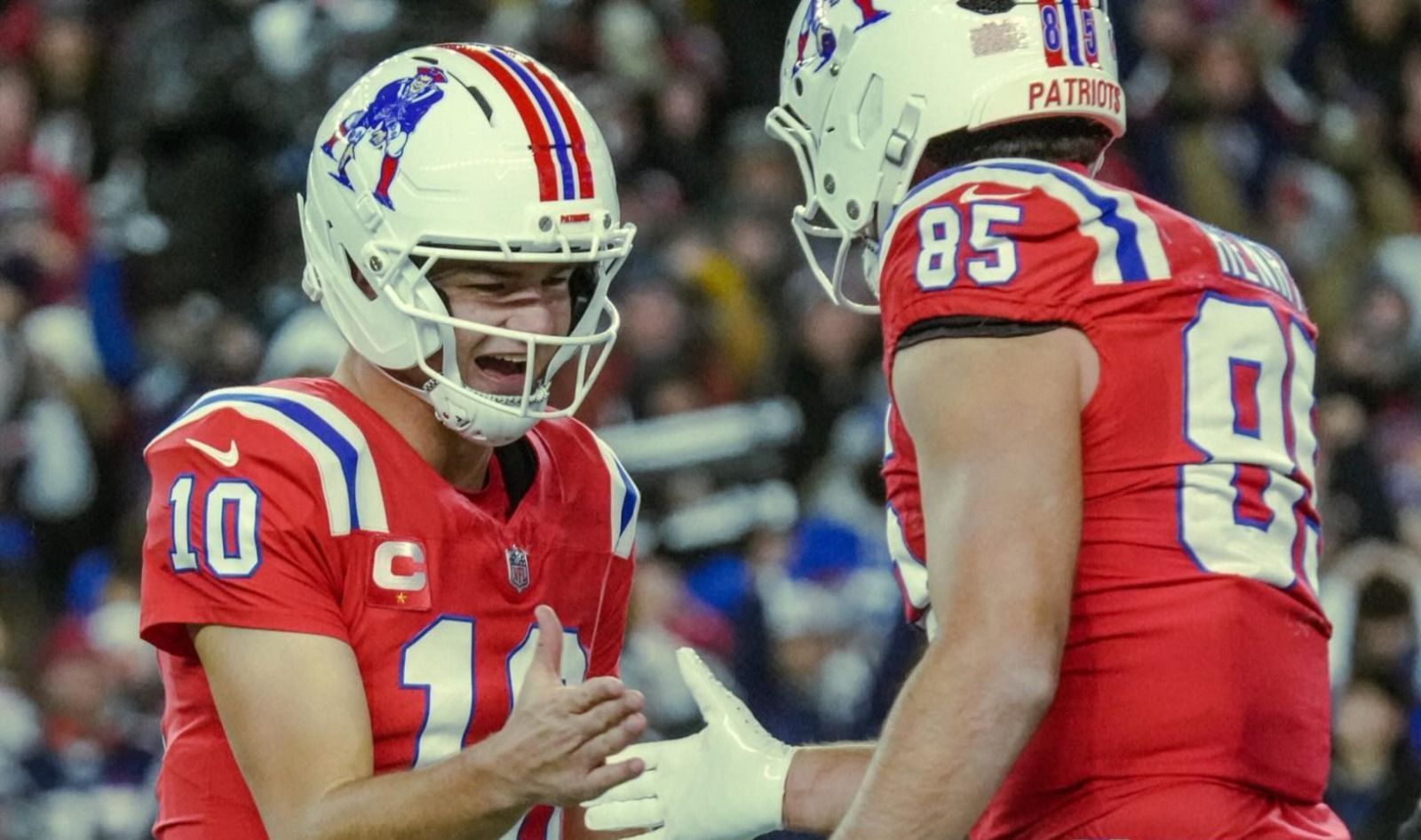 Drake Maye joga bem, e Patriots vencem Giants com tranquilidade na