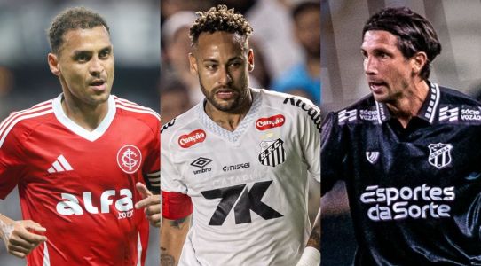 Inter, Santos e Ceará estão na briga contra o rebaixamento no Brasileirão