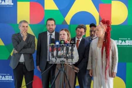 Ministros e parlamentares ratificaram a posição do Governo do Brasil em relação ao tema durante entrevista coletiva concedida no Palácio do Planalto