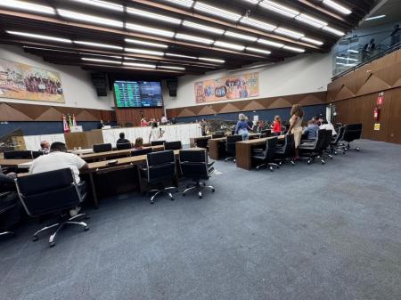 Discussão aconteceu no plenário da Câmara Municipal de Belo Horizonte nesta quarta-feira (3)