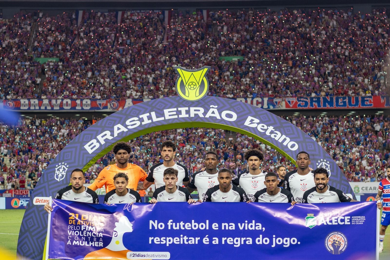 Maycon reage à derrota do Corinthians para o Fortaleza pelo Brasileiro