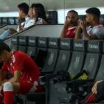 Thiago Maia, do Inter, chora ao ser substituído contra o São Paulo pelo Brasileiro