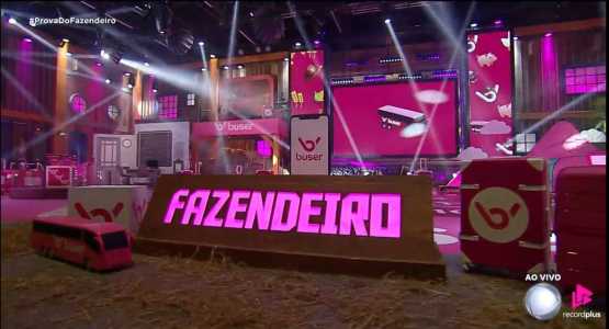 Dudu, Saory e Tàmires disputaram a Prova do Fazendeiro