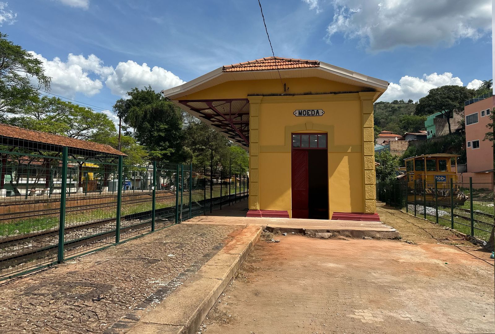 Estação centenária de Moeda é reinaugurada como novo espaço cultural