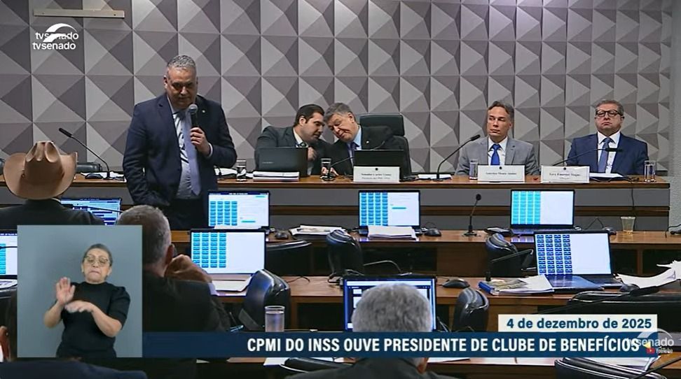 Depoimento do secretário da Conafer é adiado na CPMI do INSS